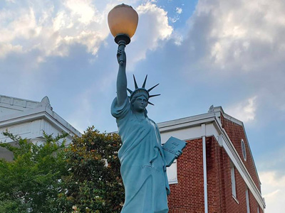 Blue Ridge GA Statue of Liberty